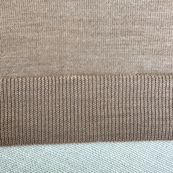 WARDROBE.NYC Crew Neck Sweater | Medium | Camel | $395 Retail | Wool - Picture 9 of 11